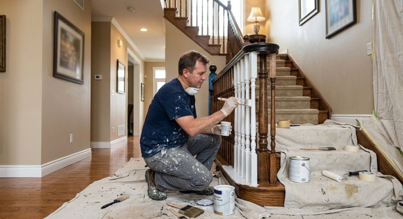 Rail Staining Service